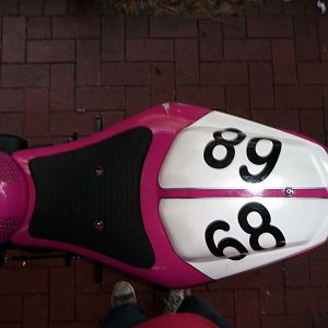 my fz6 cup race bike