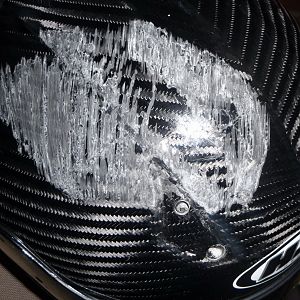 crash damage......nasty highside!