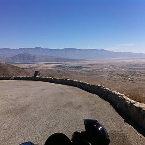 1400 ft above Anza-Borrego Desert
