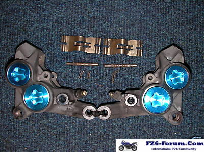 Brake Calipers off Damien