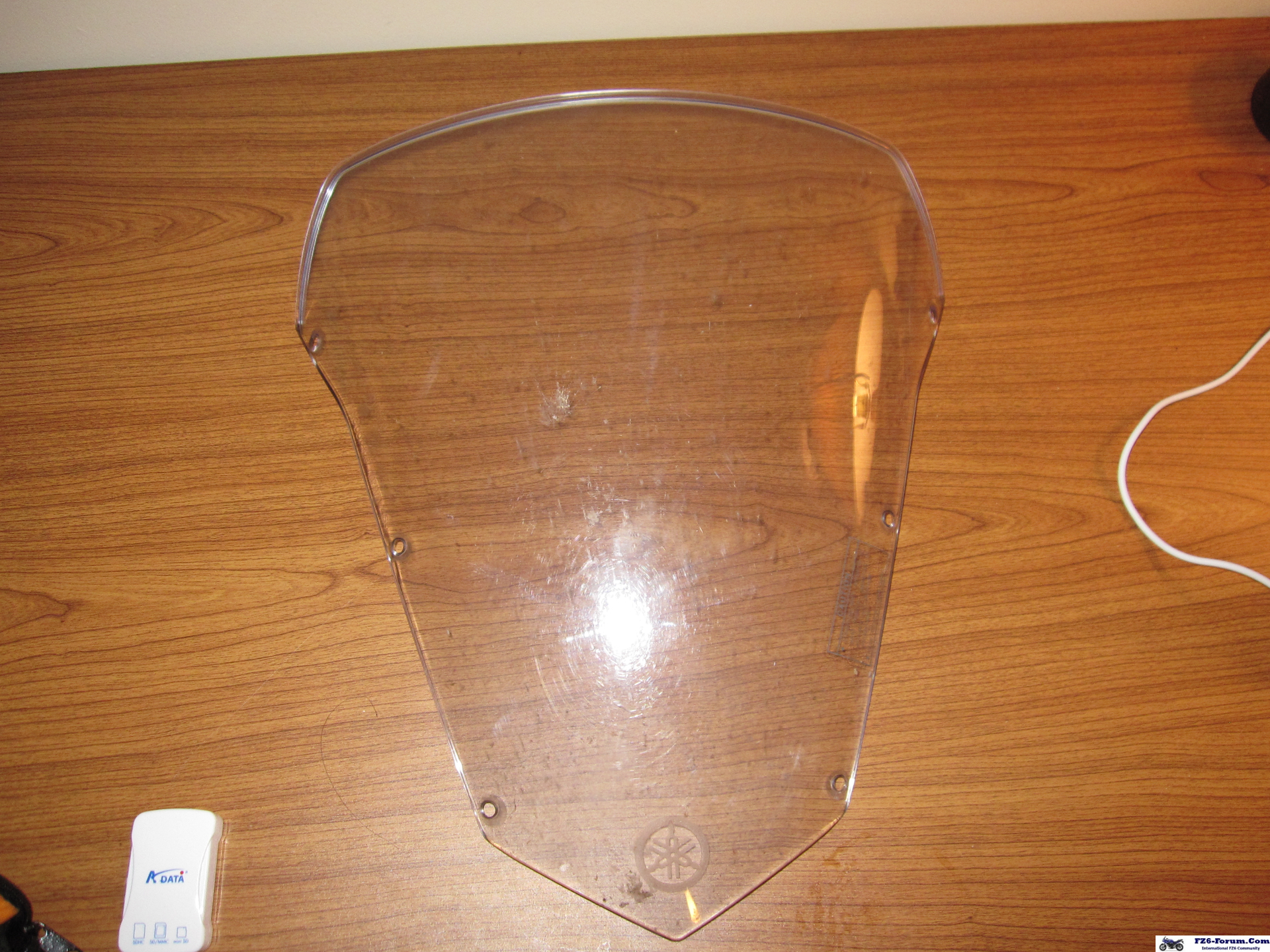 clear stock windscreen (second angle)