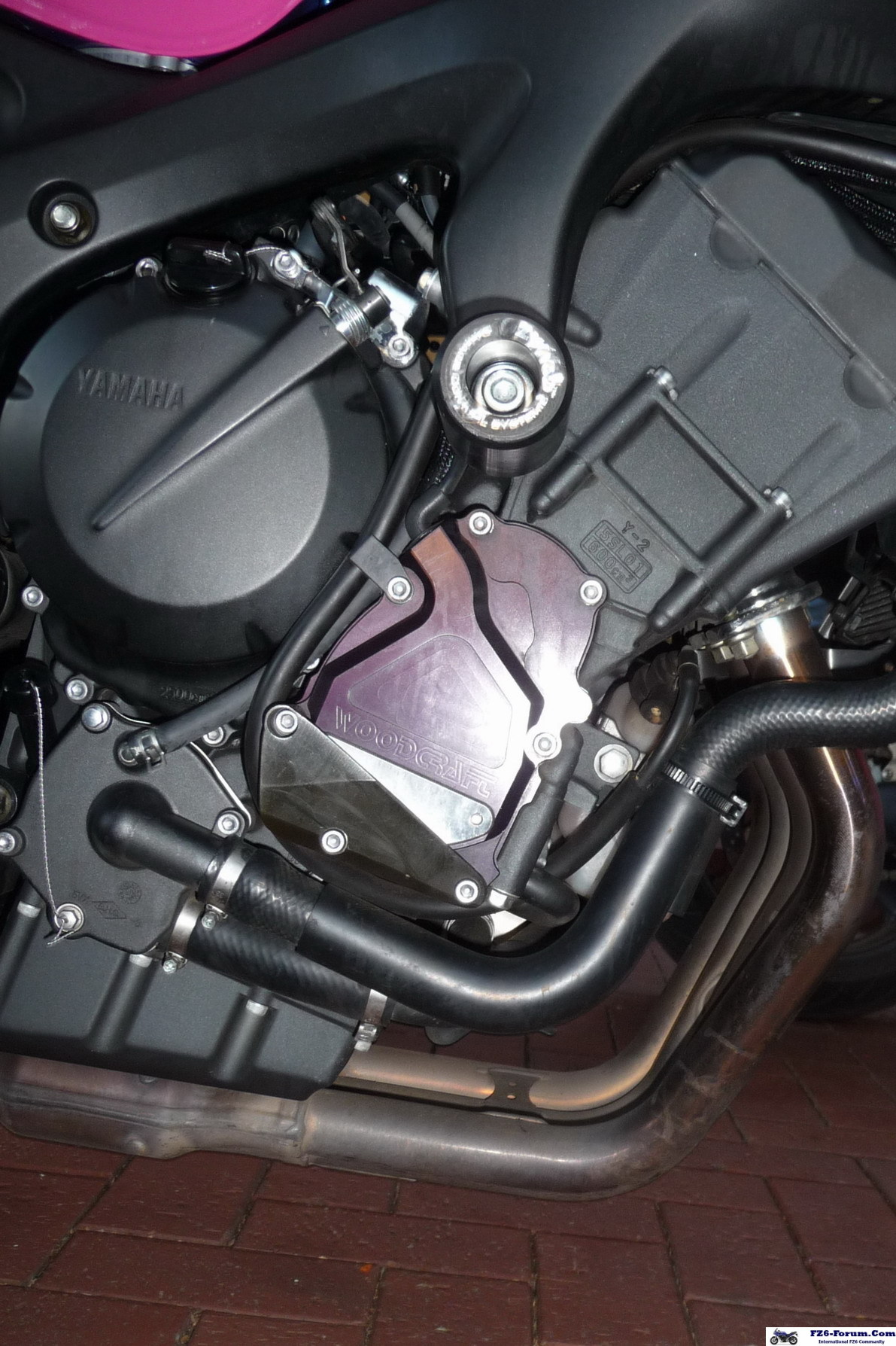 my fz6 cup race bike
