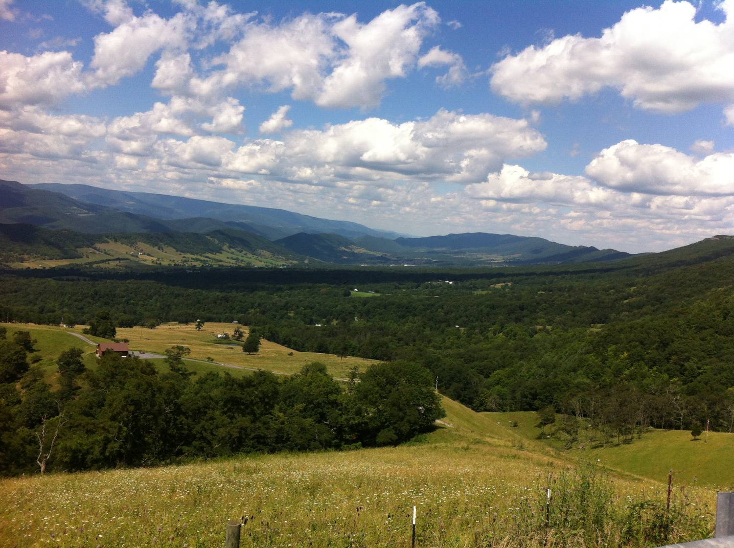 Overlook near Spruce Knob