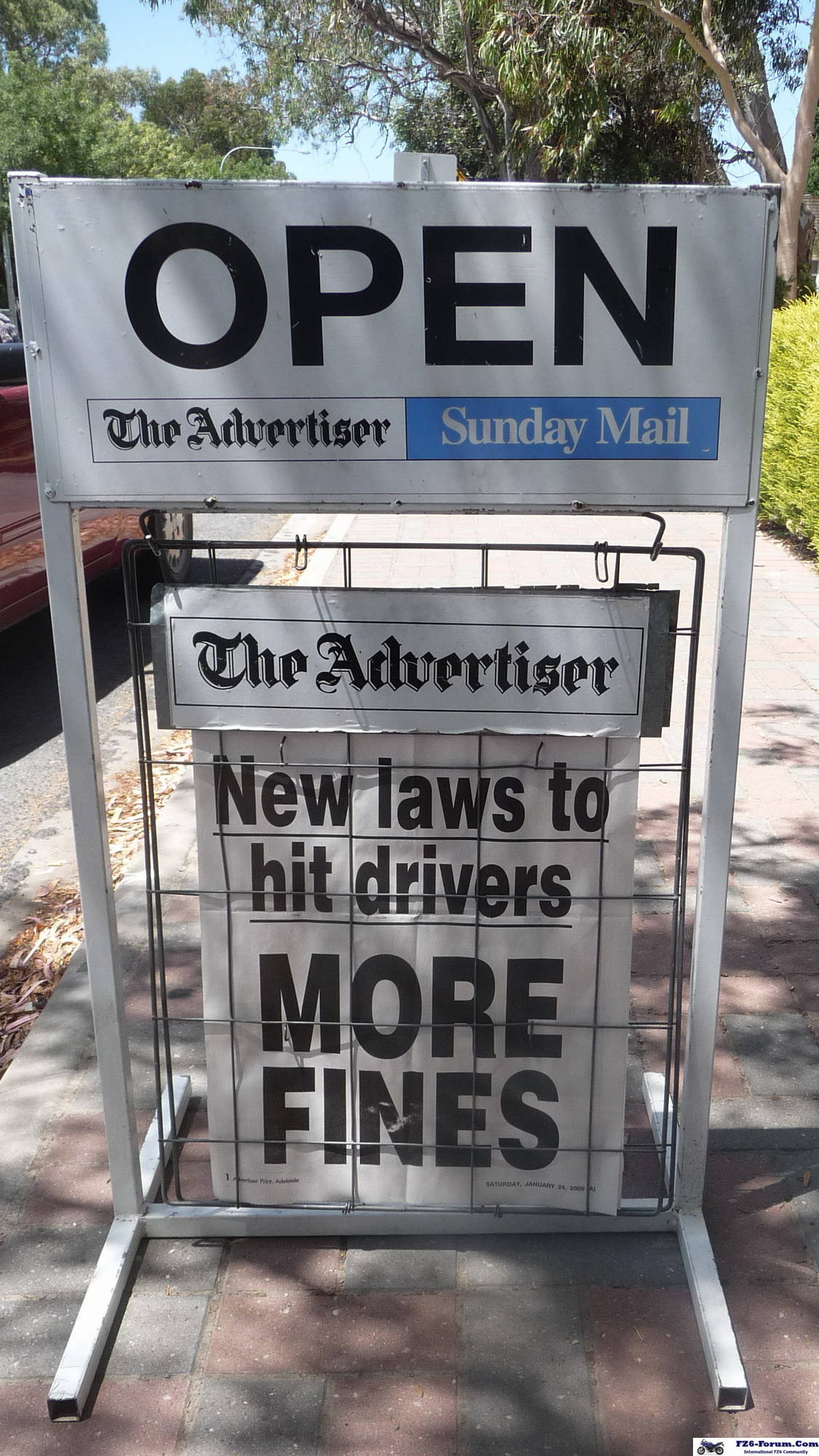 Sign of the times!